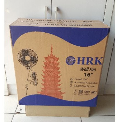 KIPAS ANGIN DINDING / WALLFAN HRK 16" BALING PLASTIK