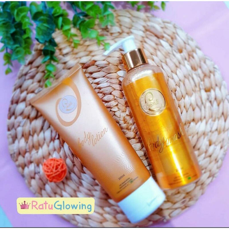 BEBWHITE C BODY WASH & BODY LOTION