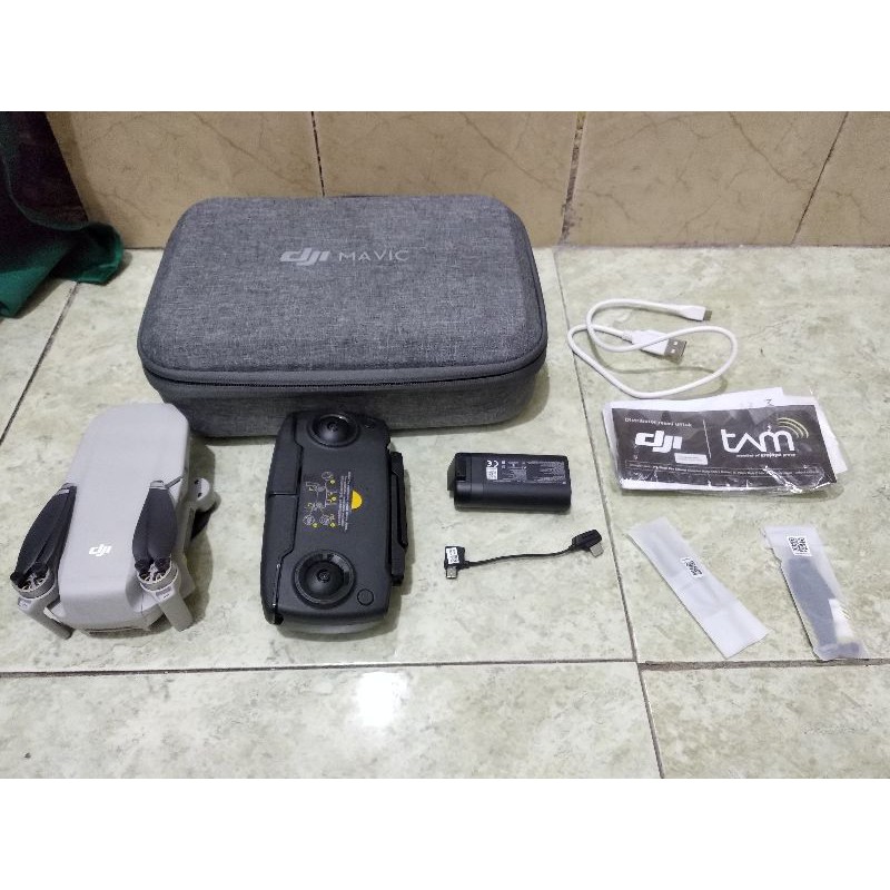 DRONE DJI MAVIC MINI BEKAS JARANG PAKAI BATERAI CC 2 istimewa pembelian 2019 murah