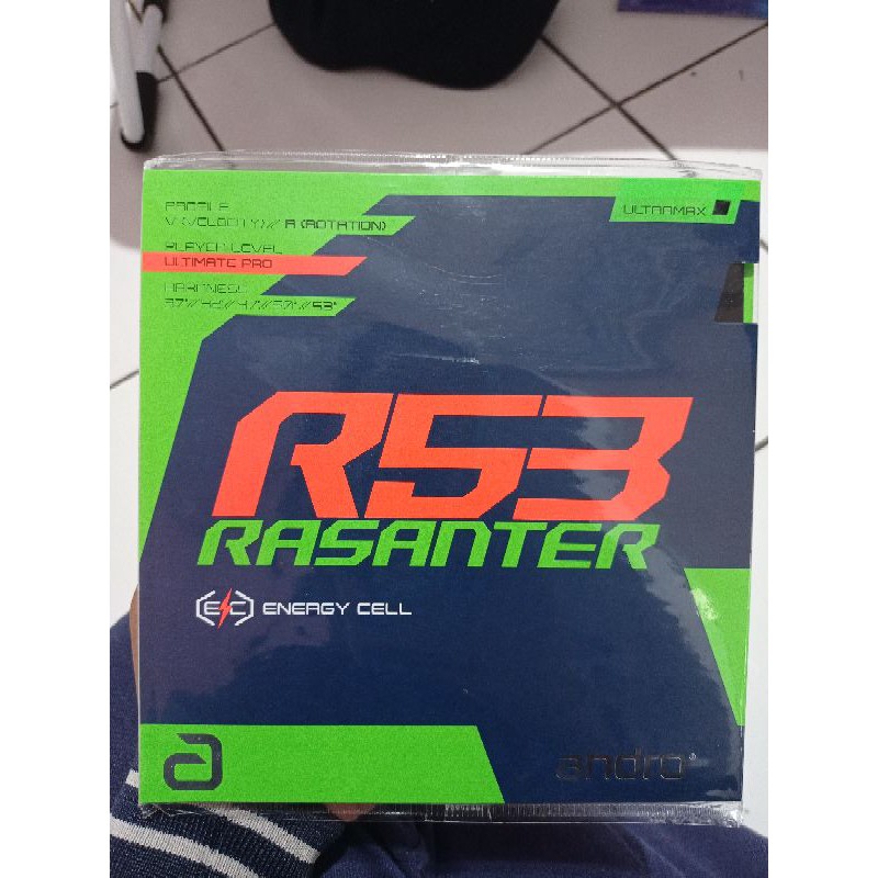 KARET TENIS MEJA ANDRO RASANTER R53 ORIGINAL