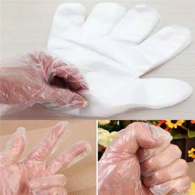 Sarung tangan plastik food sarung tangan kue sarung tangan kitchen sarung tangan plastik