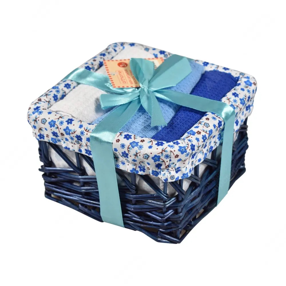 ACE Arthome Set 3 Pcs Kain Dapur Wicker - Biru