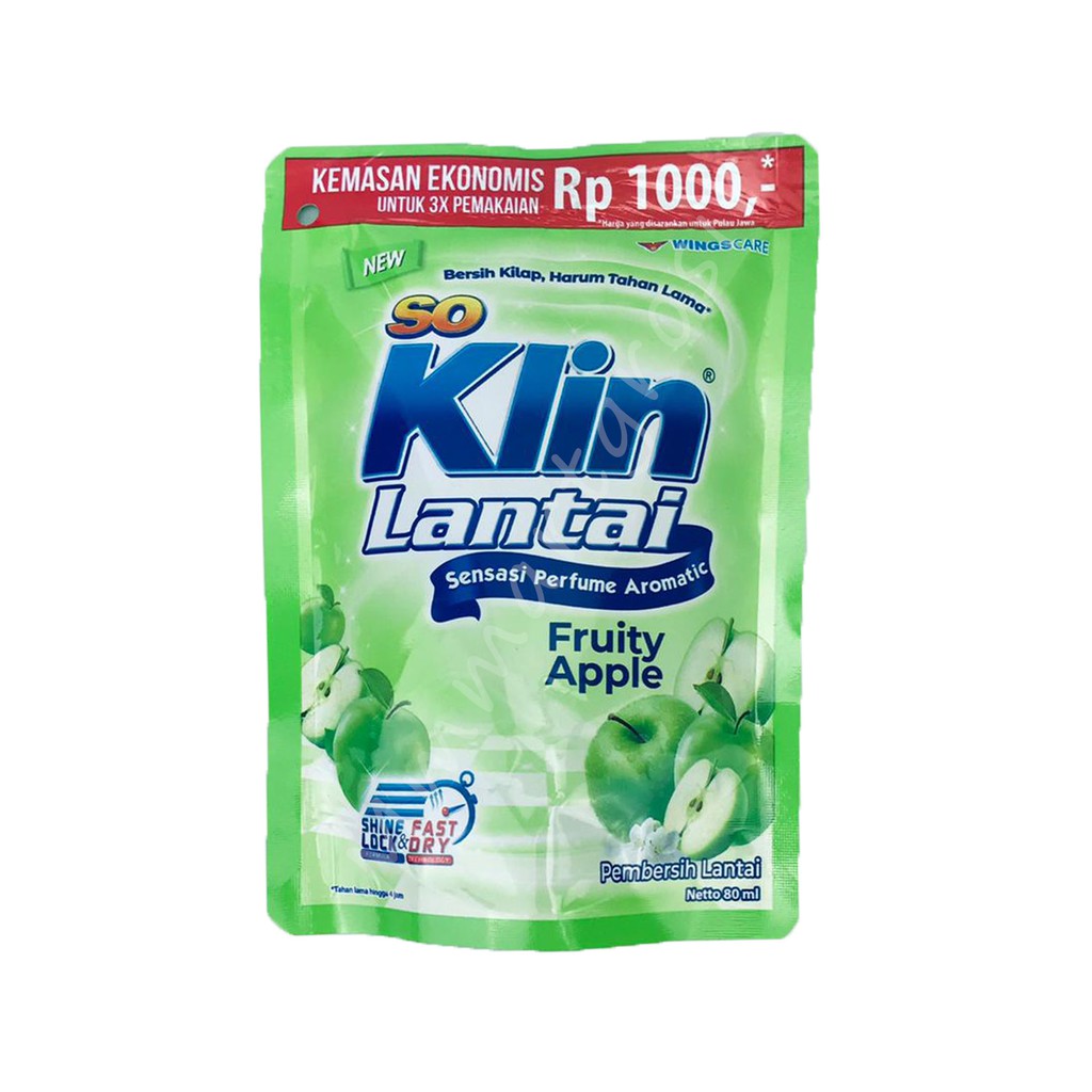 So klin Lantai / Fruity Apple / 60ml