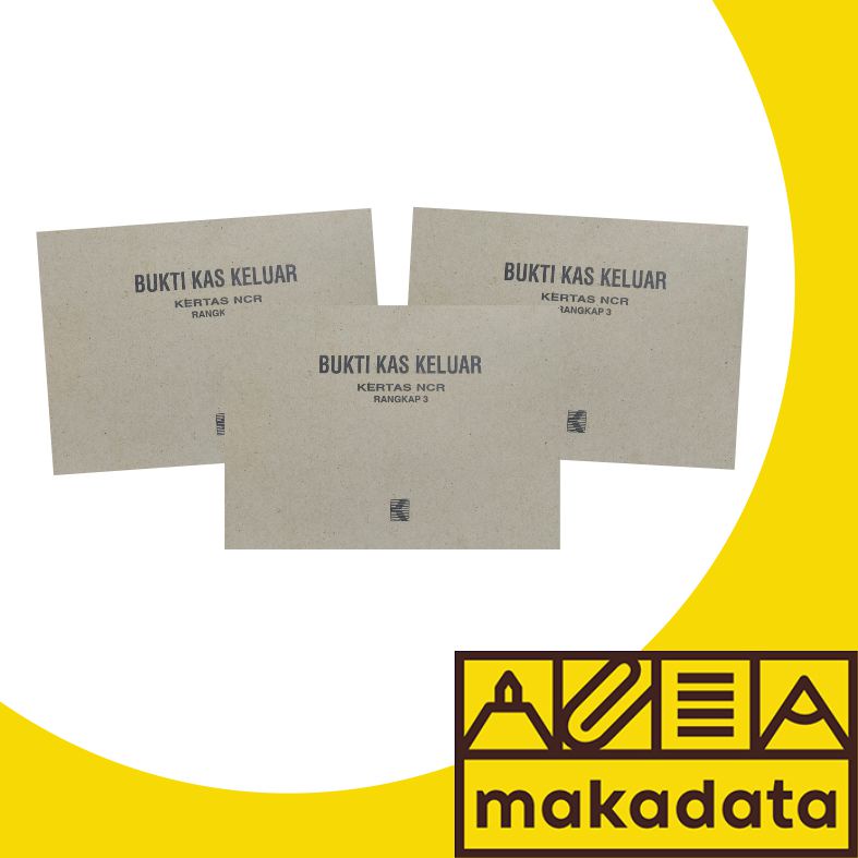 

BUKTI KAS KELUAR 1/2 FOLIO 3 RANGKAP 25 LEMBAR KURNIA (1PCS) MURAH