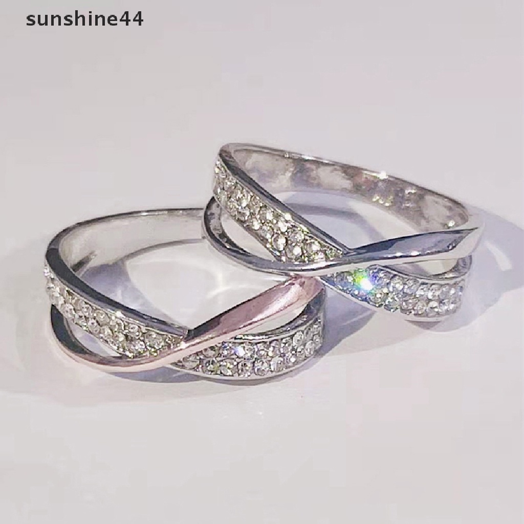 Sunshine Cincin Pelangsing / Pembakar Lemak / Terapi Menurunkan Berat Badan Aksen Berlian Untuk Wanita