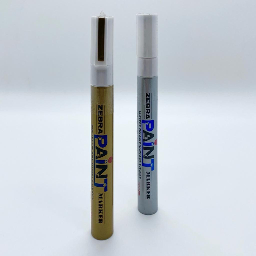 

Spidol GOLD / SILVER Paint Zebra Marker