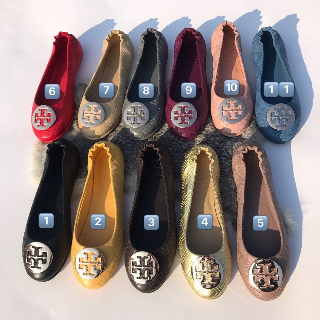 Tb shoe women's shoes TB sheepskin flat shoes ballet shoes 35-42