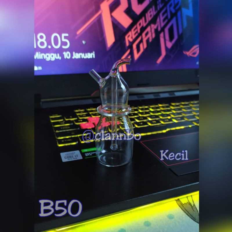 Ready Full Set Tabung Kaca Tipe B050 Toko Accesories Bong