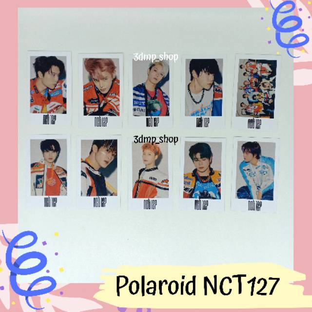 [10 lembar] Polaroid NCT127 NCT 127 KPOP