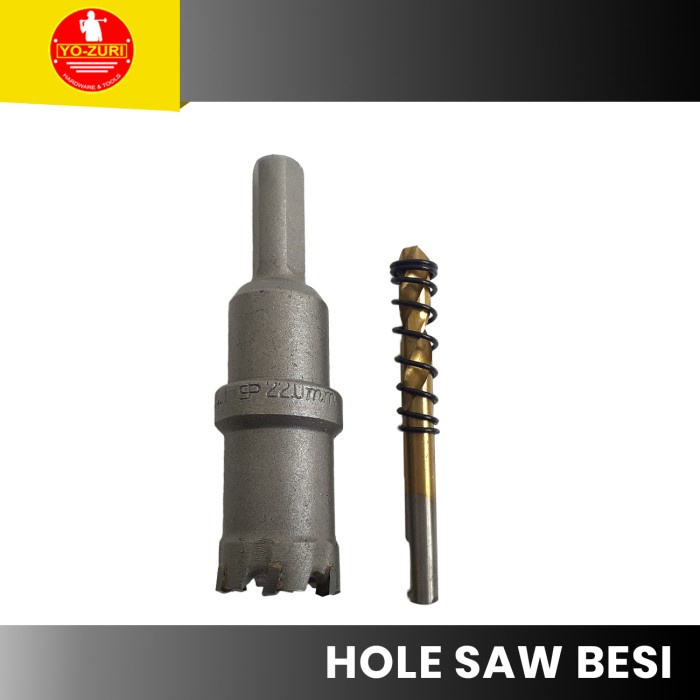 Hole Saw Untuk Besi TCT *YOZURI* Super / Hole Saw Besi