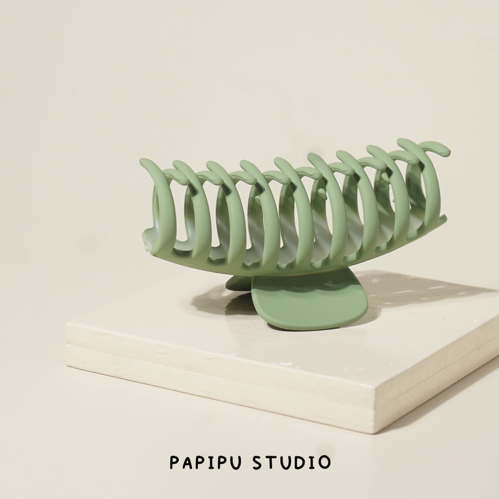 Papipu studio - Jepit rambut korea claw clip kim