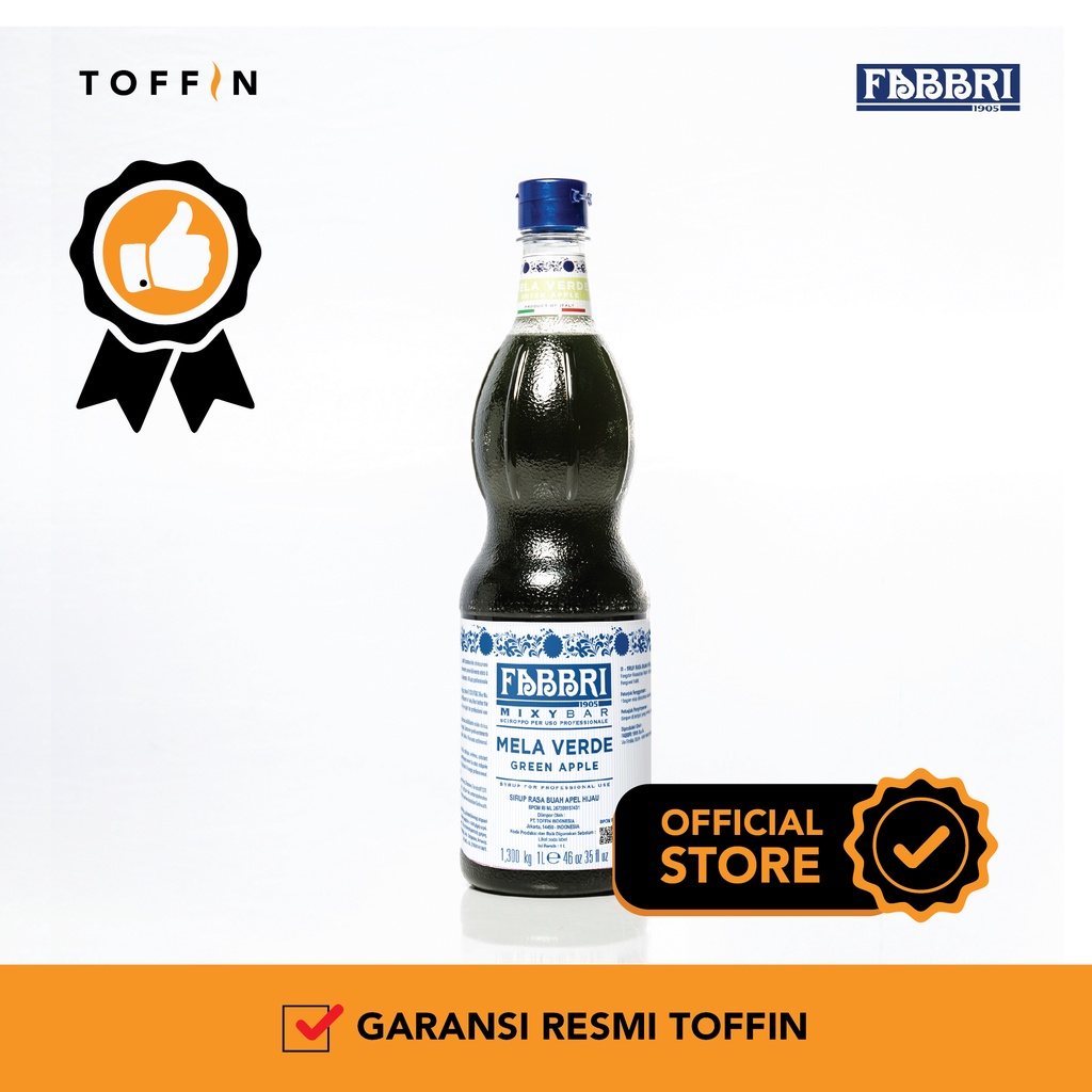 

Fabbri Mixybar Green Apple||Sirup rasa apel hijau