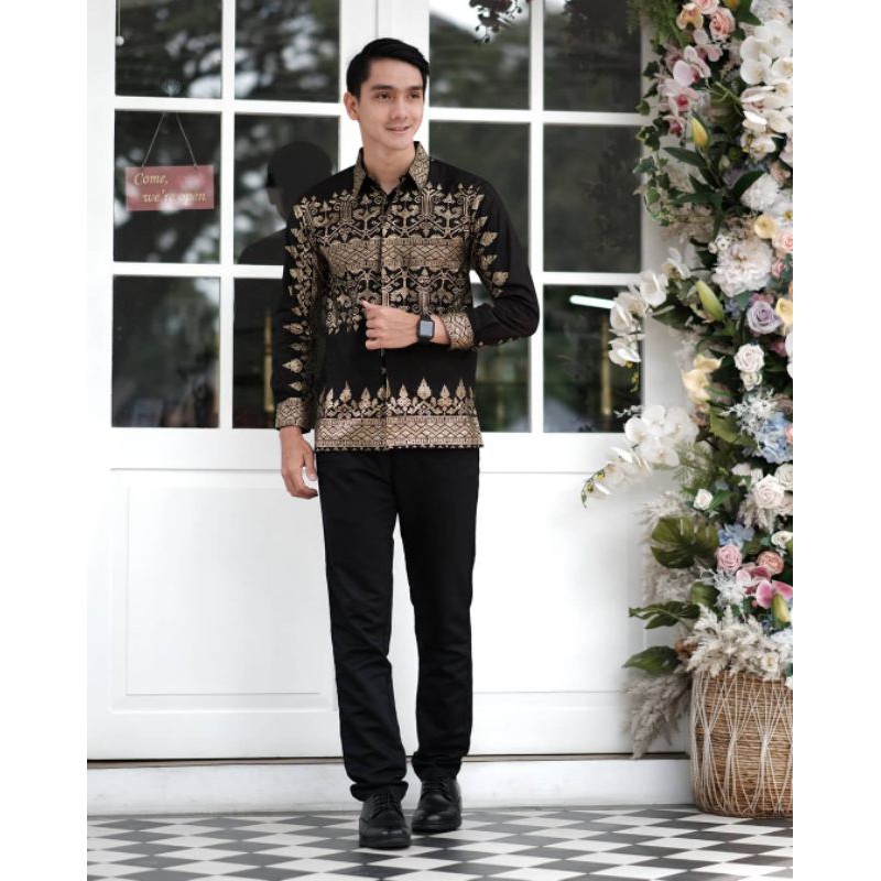 (ADA JUMBO!) kebaya batik couple NAWANG &amp; KINTANA KEBAYA MODERN Kebaya untuk wisuda kebaya Lamaran kebaya tunangan