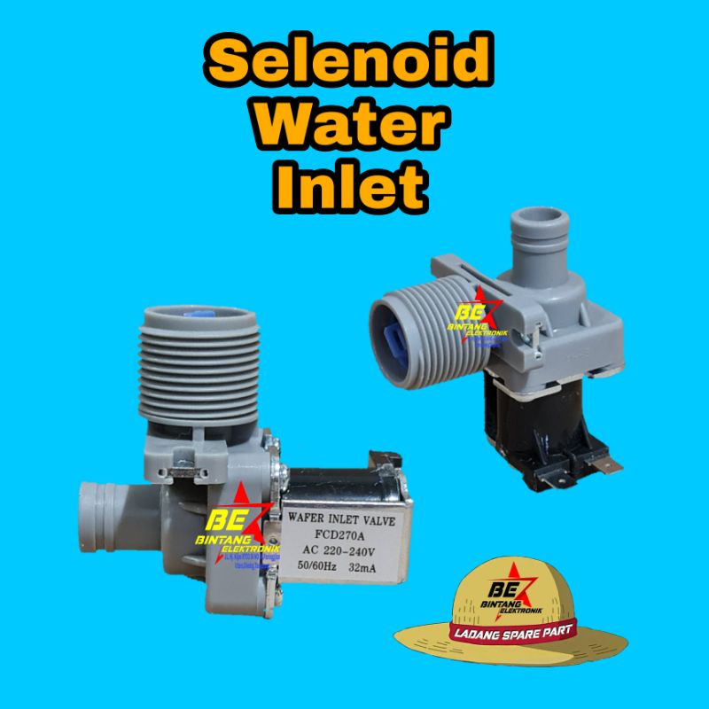 Selenoid Water inlet Selenoid Sharp Water Inlet Mesin Cuci Sharp Kran Otomatis LG