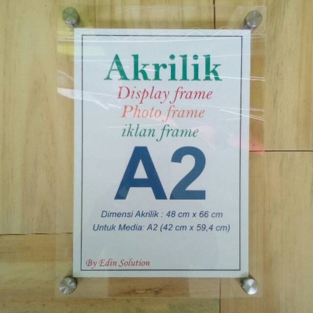 Frame Akrilik A2 I Akrilik A2 I Poster akrilik A2