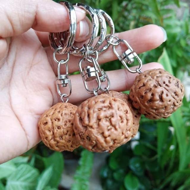 Gantungan Kunci Jenitri Besar Rudraksha