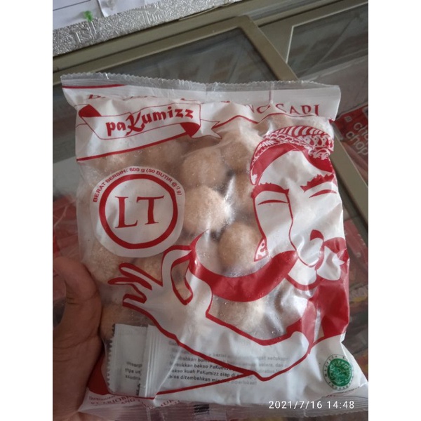 

Bakso sapi pak kumis50butir