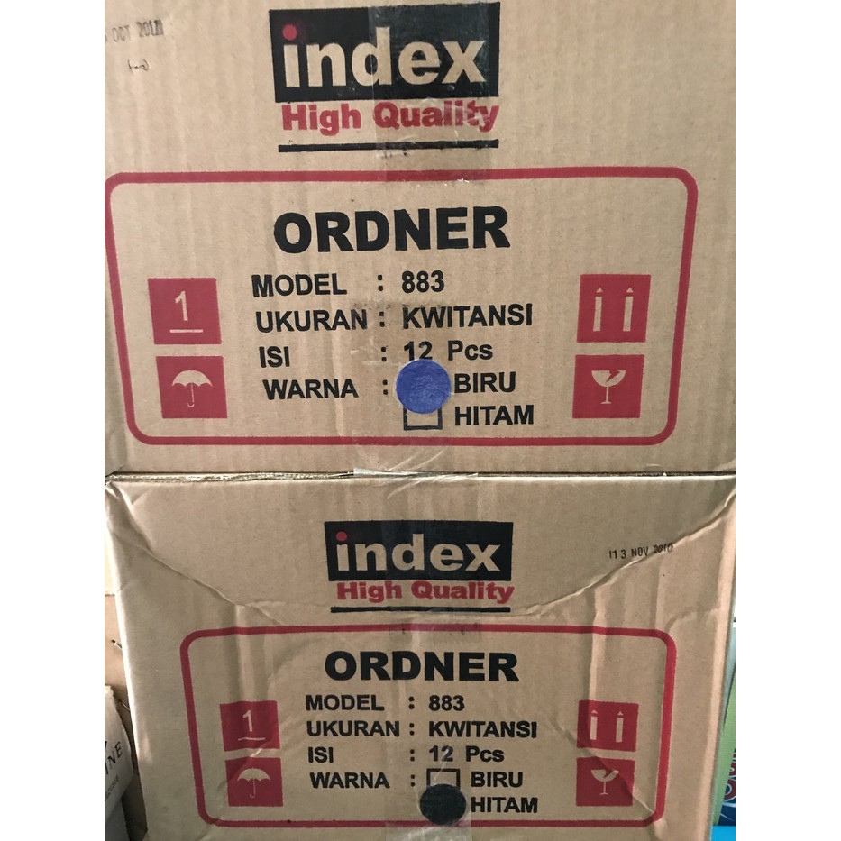 

Hot Sale! Ordner Index 883 Hitam/ Biru atk