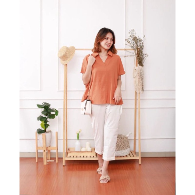 EVIRA LINEN TOPS