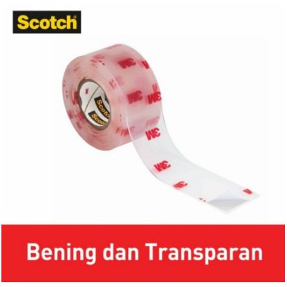 3M Scotch Double Tape Foam Tape VHB Mounting Transparan 4010C