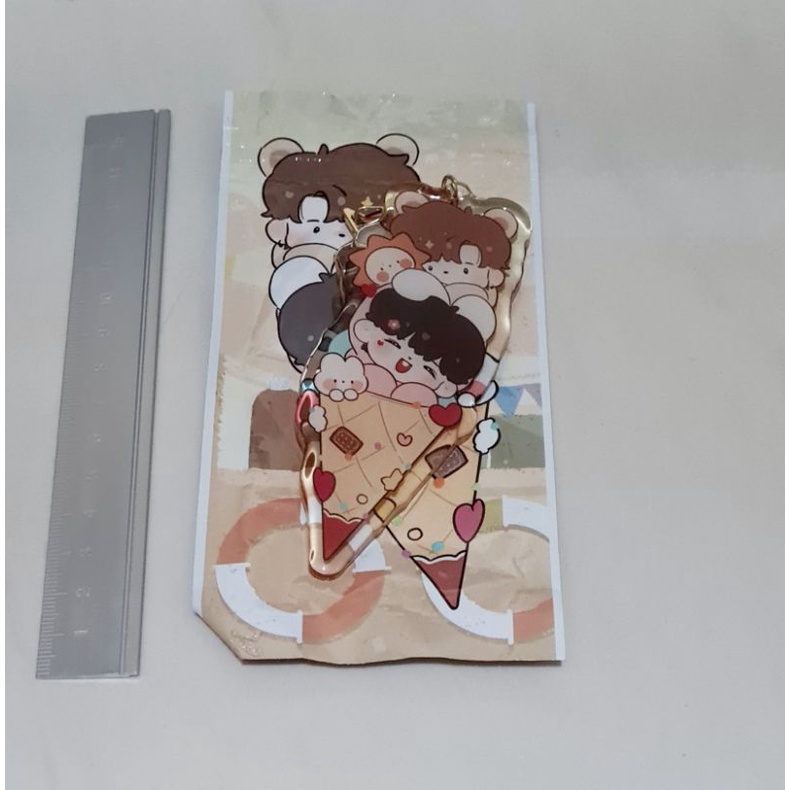 BJYX Xiao Zhan Wang Yi Bo Gantungan Kunci Key Chain