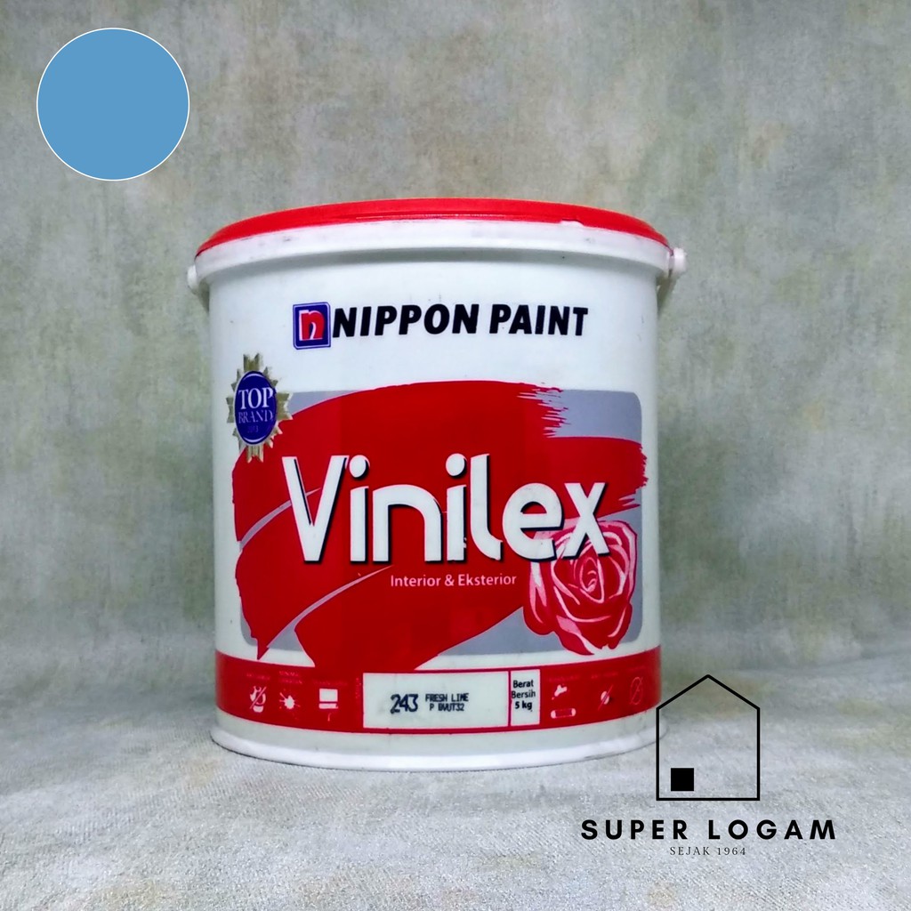 Cat Tembok Vinilex 5 kg (944 - Everest Blue)