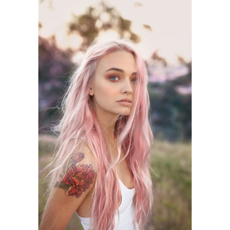 COLOR ME BABY PINK hair color cream / cat pewarna rambut