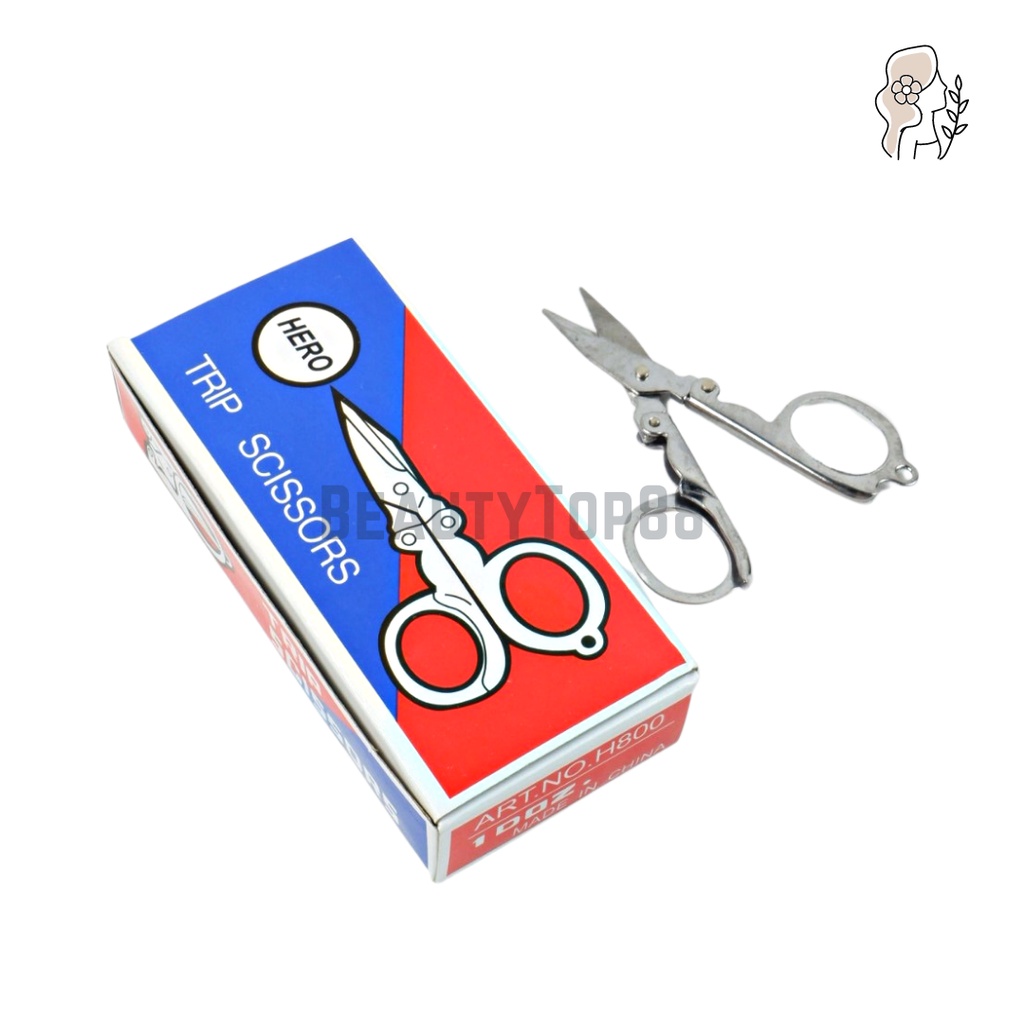 

Gunting Kecil Lipat / Gunting Saku Mini Stainless / Folding Scissors Hero Trip