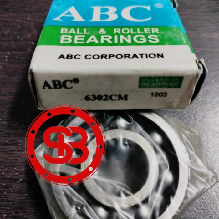 BEARING 6302 ( Tanpa tutup ) ABC