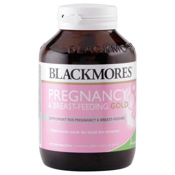 Minyak Ikan Vitamin Ibu Hamil Blackmores Pregnancy Breast Feeding Gold 120 Caps Shopee Indonesia