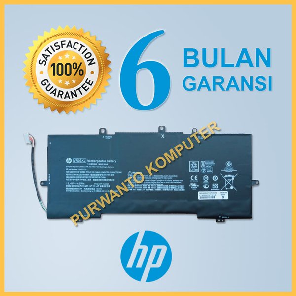 Original Baterai Laptop HP EliteBook Folio G1 1EN92ES P2C88AV V1C36EA V1C37EA V1C39EA V1C40EA V1C42E