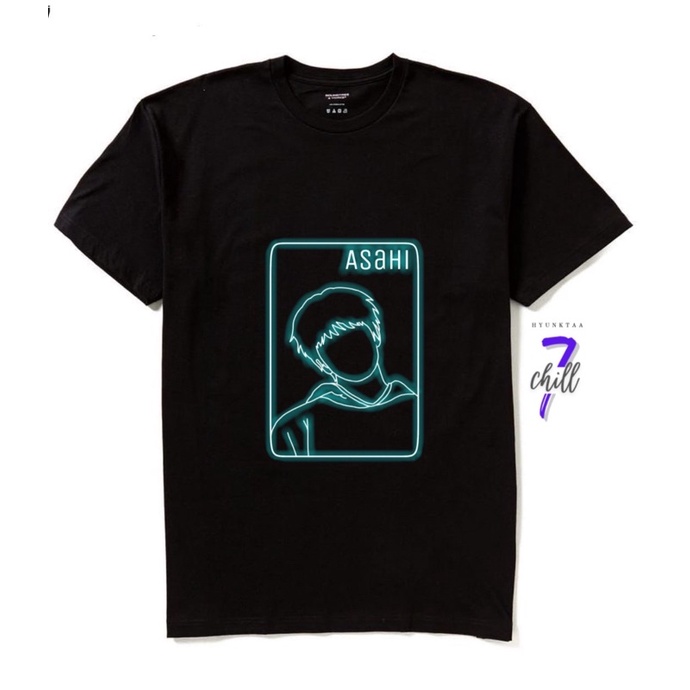 KAOS TREASURE ASAHI | T-SHIRT KPOP TREASURE | KAOS IDOL TREASURE | BAJU HITAM