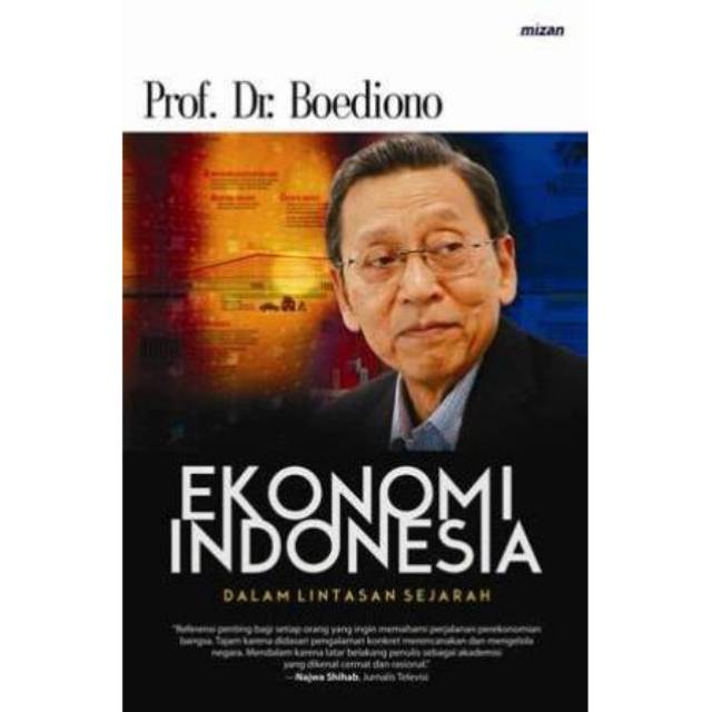 EKONOMI INDONESIA DALAM LINTASAN SEJARAH

PROF. DR. BOEDIONO