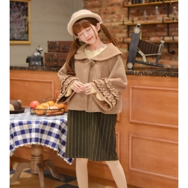 Ruffle Jaket Kawaii Harajuku