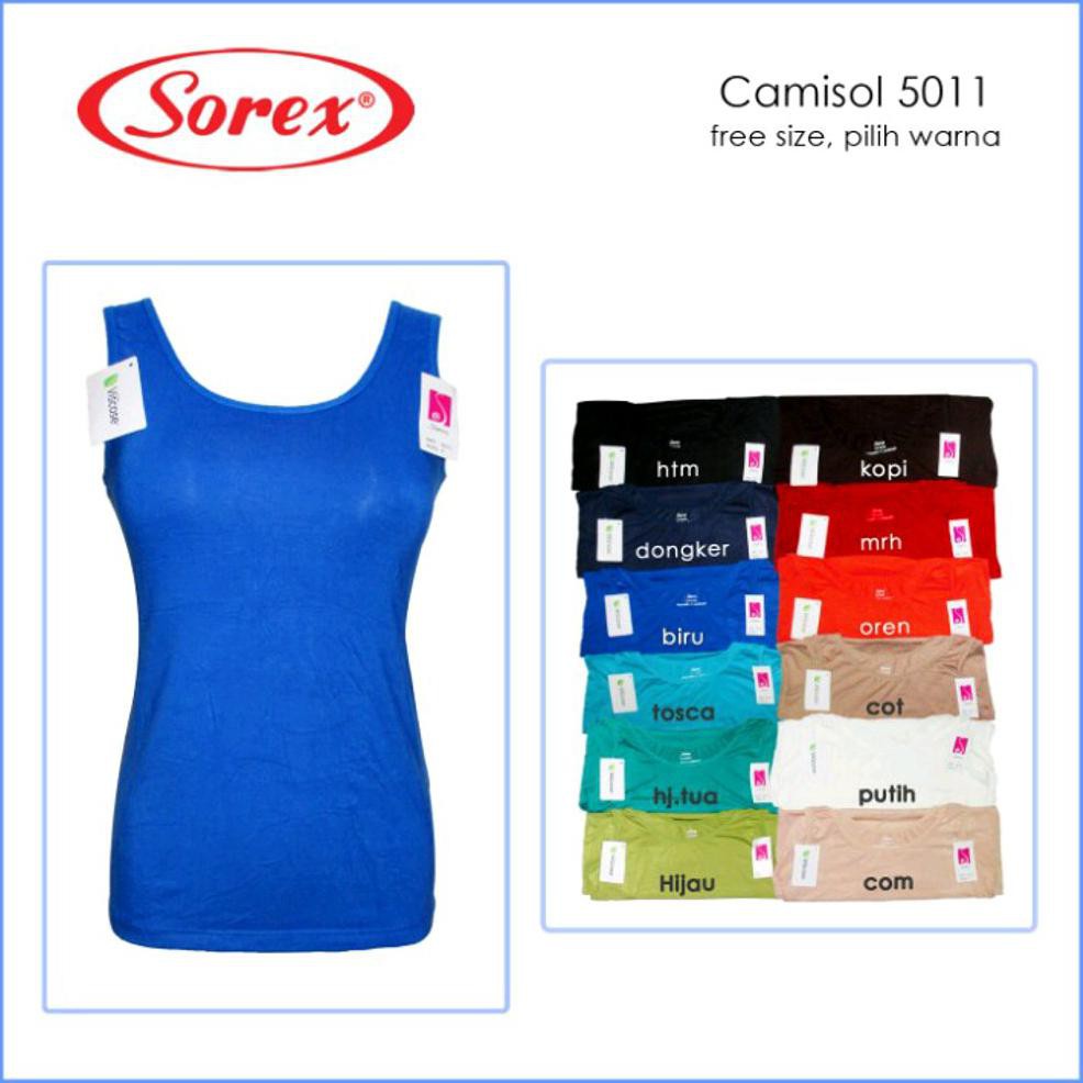 Camisol sorex 5011 Tanktop polos sorex