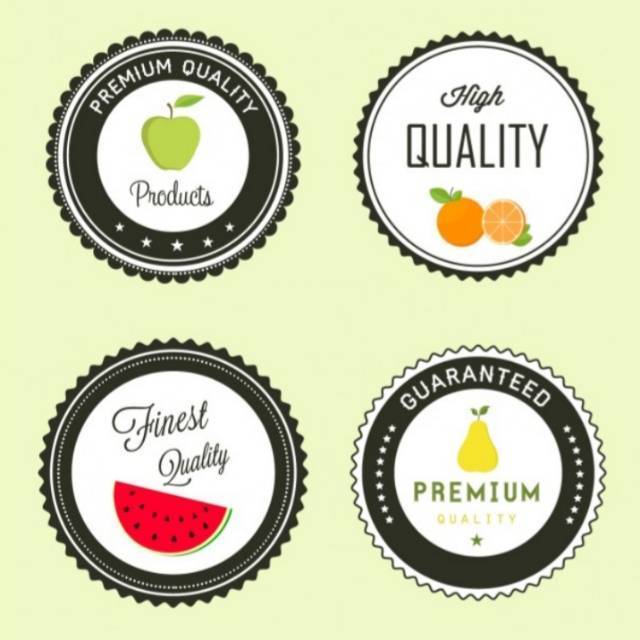 Desain Logo Olshop Keren Desain Lebel Desain Stiker Produk Logo Buah Logo Salad Shopee Indonesia