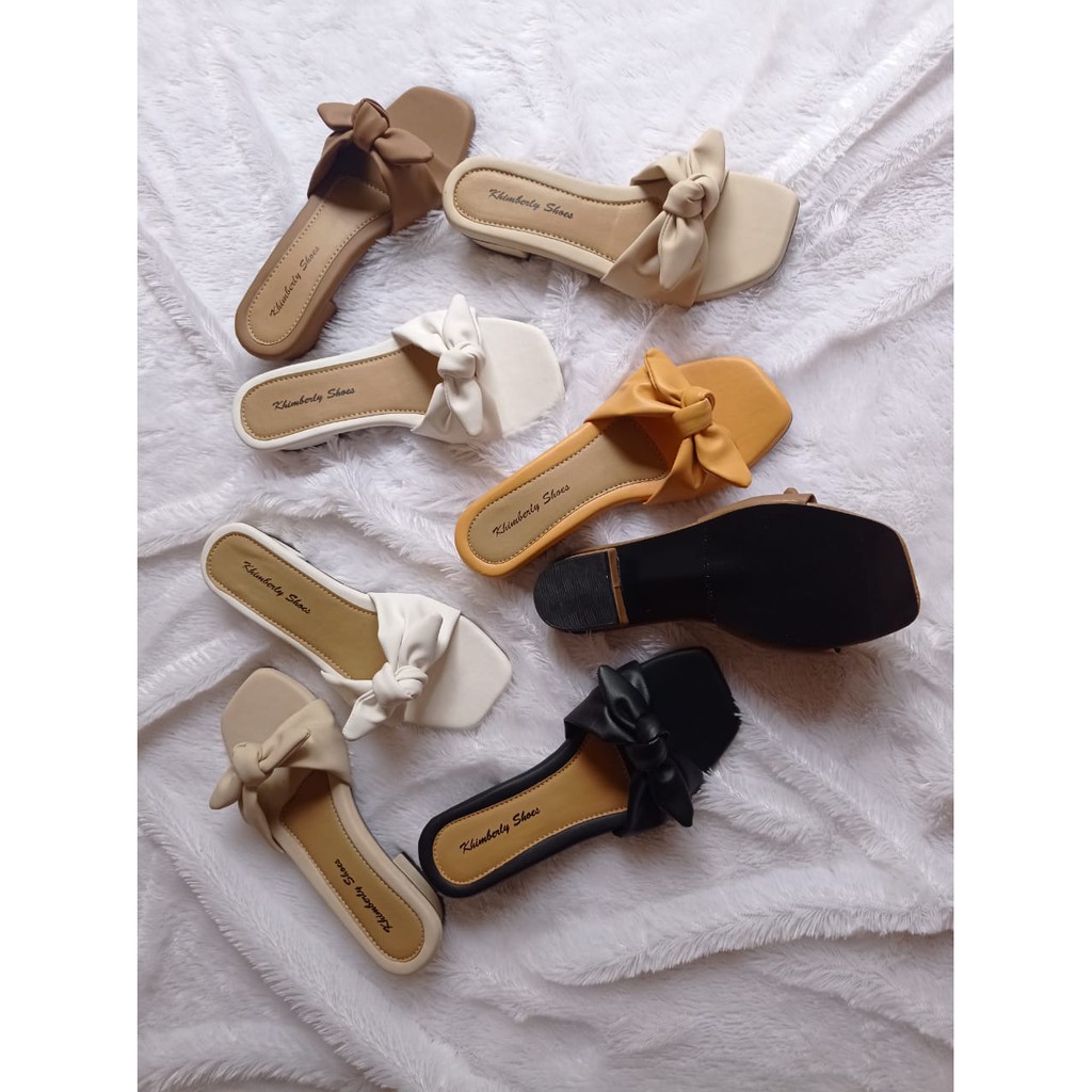 SANDAL WANITA HAK TAHU  PITA 3CM-al27