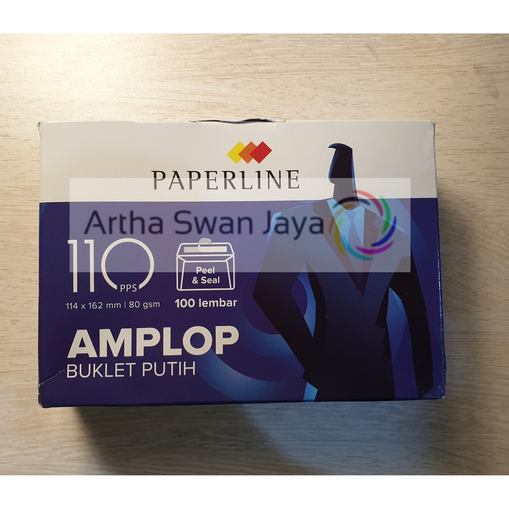 

Amplop Putih PPL 110 Isi 100 Lembar