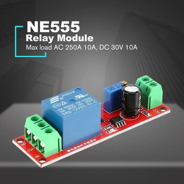 Relay Module 12V 12 Volt DC Plus NE555 Delay Timer Switch NE 555