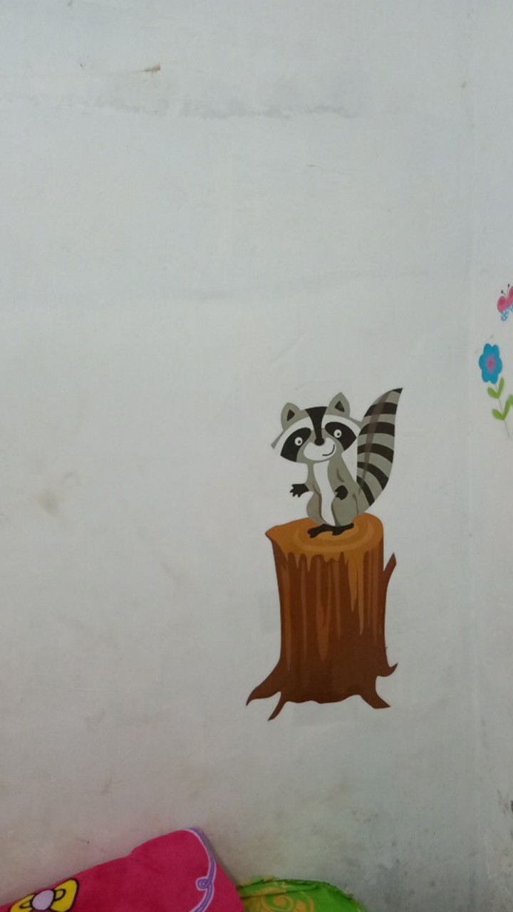 Wall Sticker Binatang Lucu