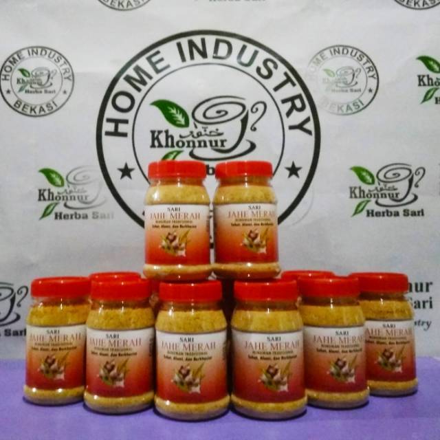 

Khonnur Sari Jahe Merah 200gram Toples