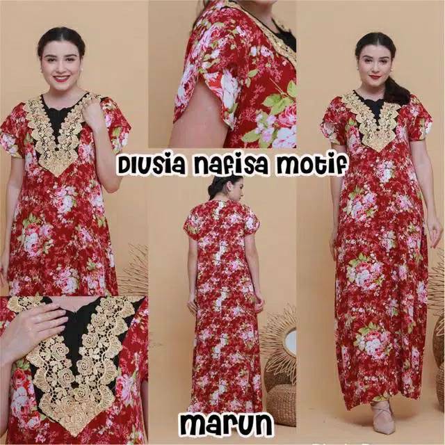 DASTER ARAB DLUSIA NAFISA MOTIF BY DLSUIA ORI