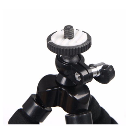 [SELFIYUK] - Mini Tripod Octopus for Action Camera - XTK75 - Black