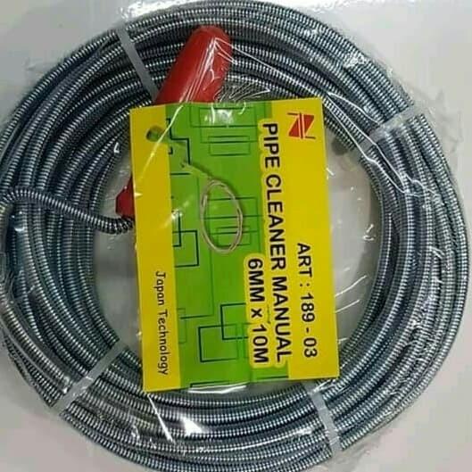 Kawat Alat Pembersih Pipa Mampet 10 Meter Saluran Air Mampet Nankai