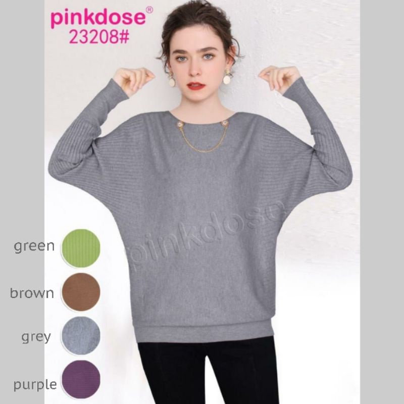 ANEKA BAJU DRESS RAJUT IMPORT PINKDOSE