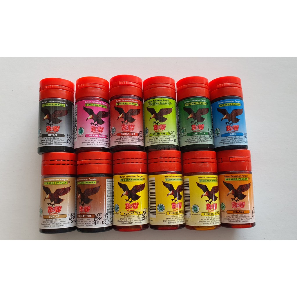 

Pewarna Cair Rajawali 12.5ml