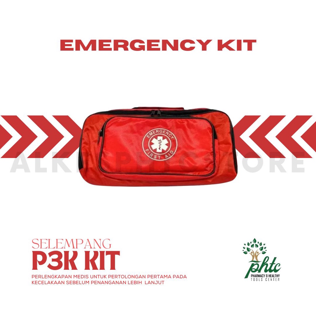 Emergency Kit Ambulance / Perlengkapan P3K Kit / Alat Safety Keselamatan Kerja P3K - Medkit