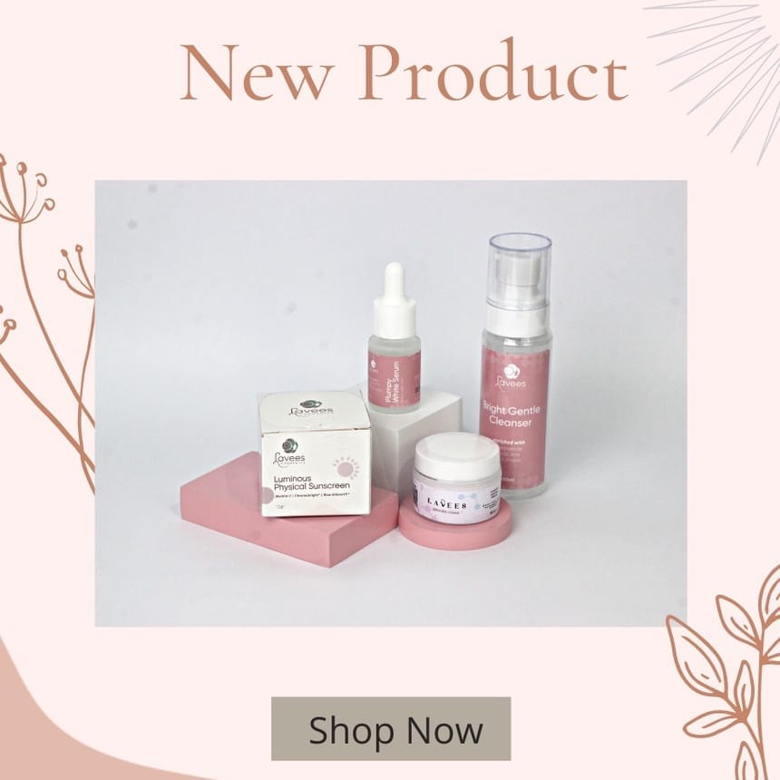 Lavees Cosmedics - Paket Lengkap Anti Aging White Serum Menghindari Melasma dan Mencerahkan Kulit Wa