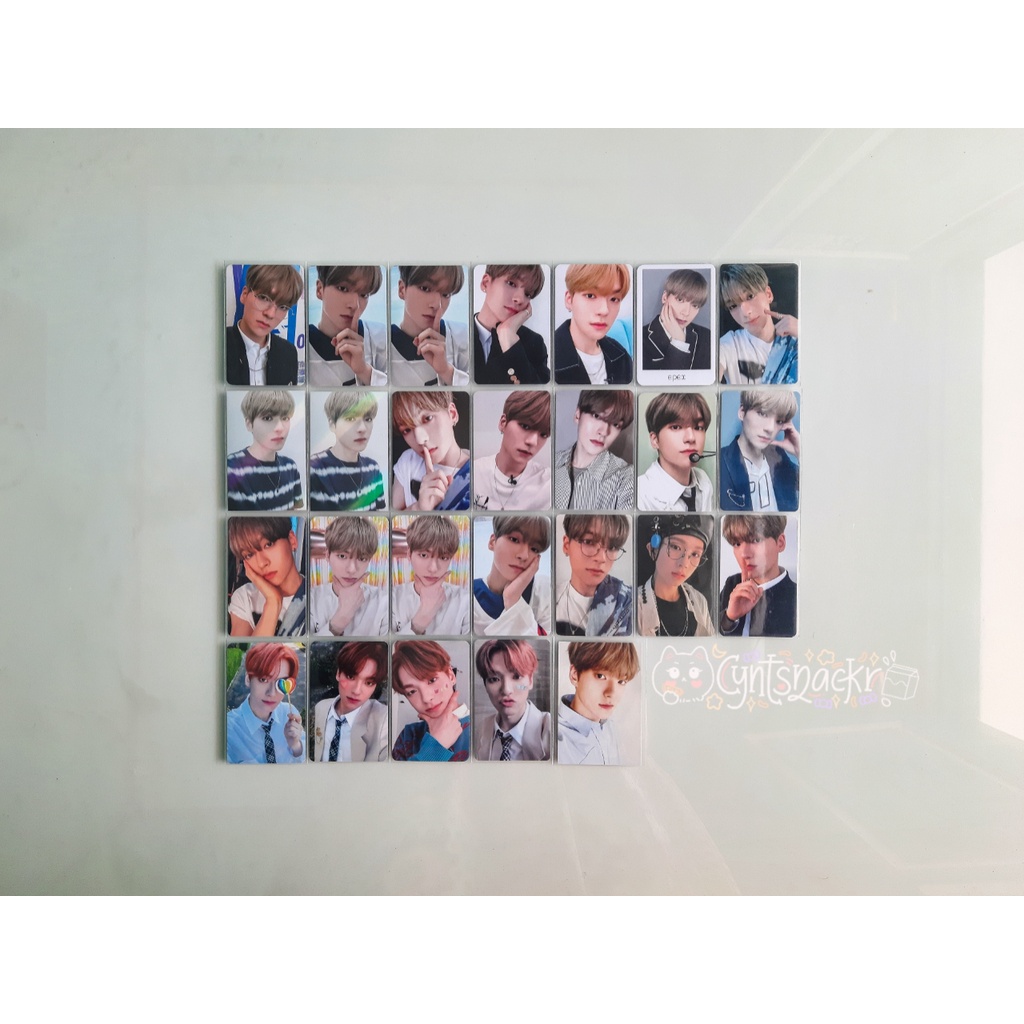 WTS EPEX WISH AMIN BAEKSEUNG YEWANG JEFF ALBUM & POB BENE BENEFIT PHOTOCARD