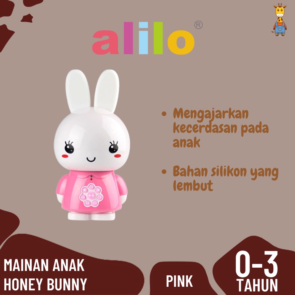Alilo Honey Bunny/Mainan Bayi/Lagu Anak/Mainan Edukasi Anak
